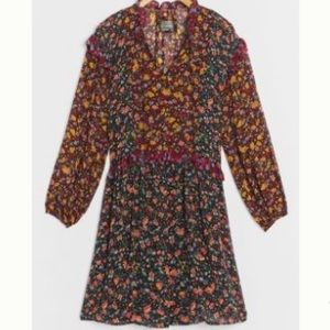 Anthropologie boho floral dress. NWT